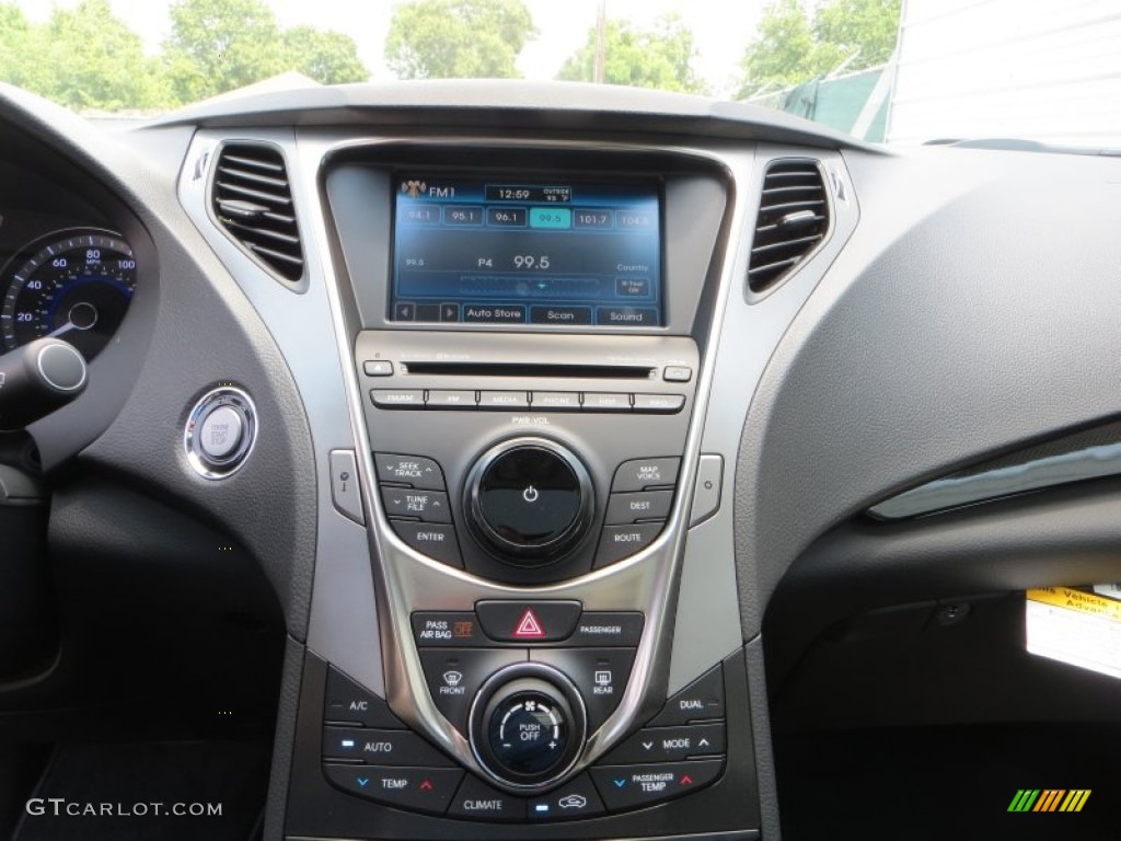 2013 Azera  - Smoke Gray Metallic / Graphite Black photo #26