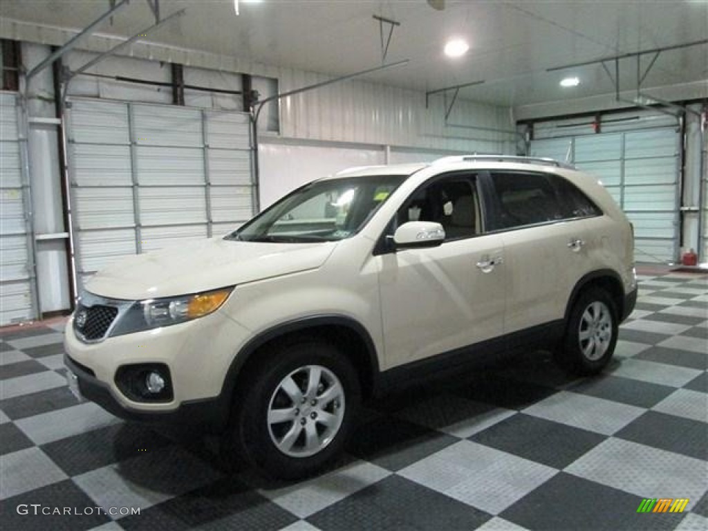 White Sand Beige 2012 Kia Sorento LX Exterior Photo #82294834