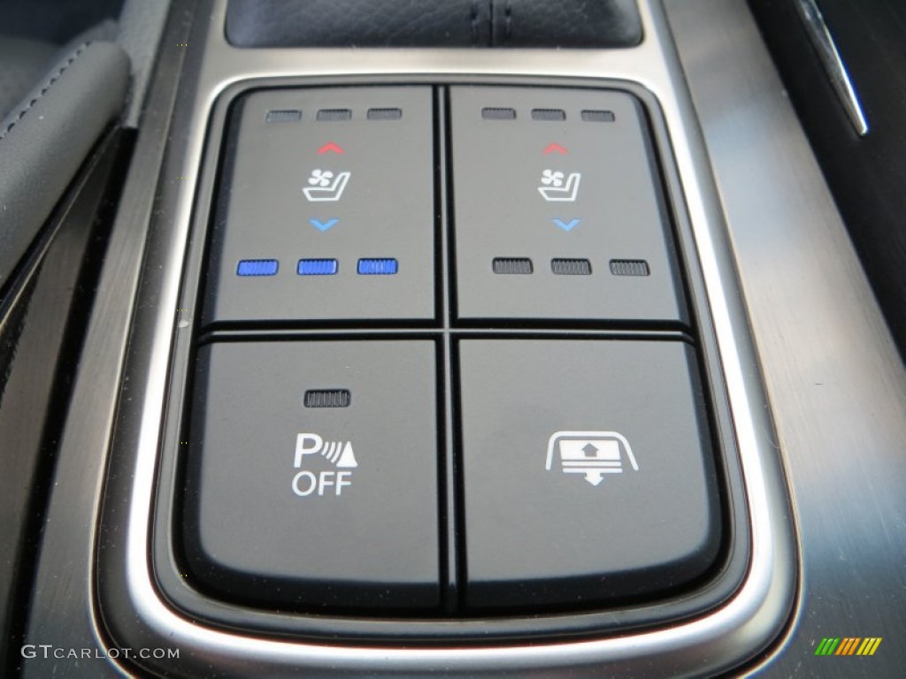 2013 Azera  - Smoke Gray Metallic / Graphite Black photo #31