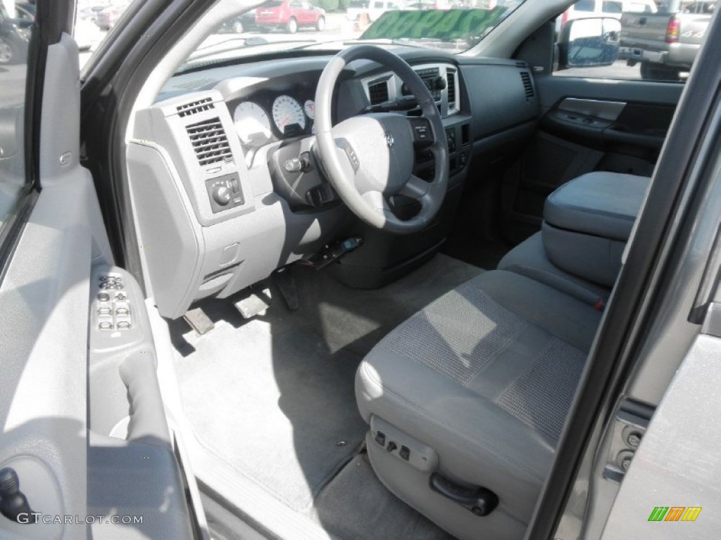 Medium Slate Gray Interior 2009 Dodge Ram 2500 SXT Quad Cab Photo #82294953