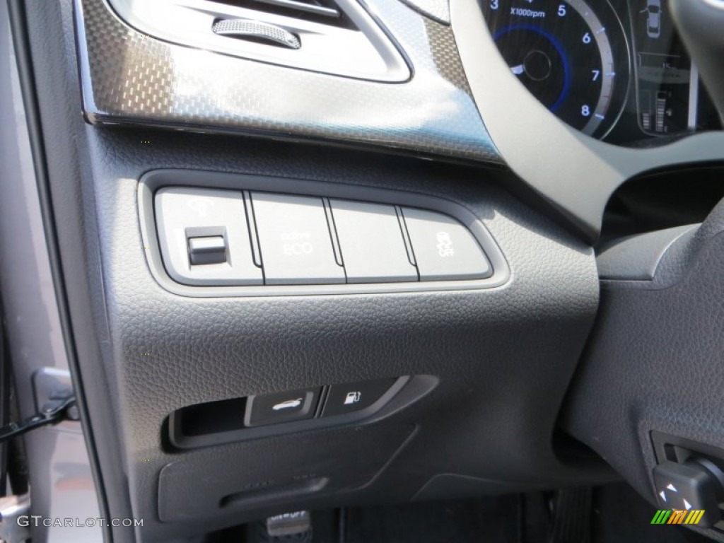 2013 Azera  - Smoke Gray Metallic / Graphite Black photo #35