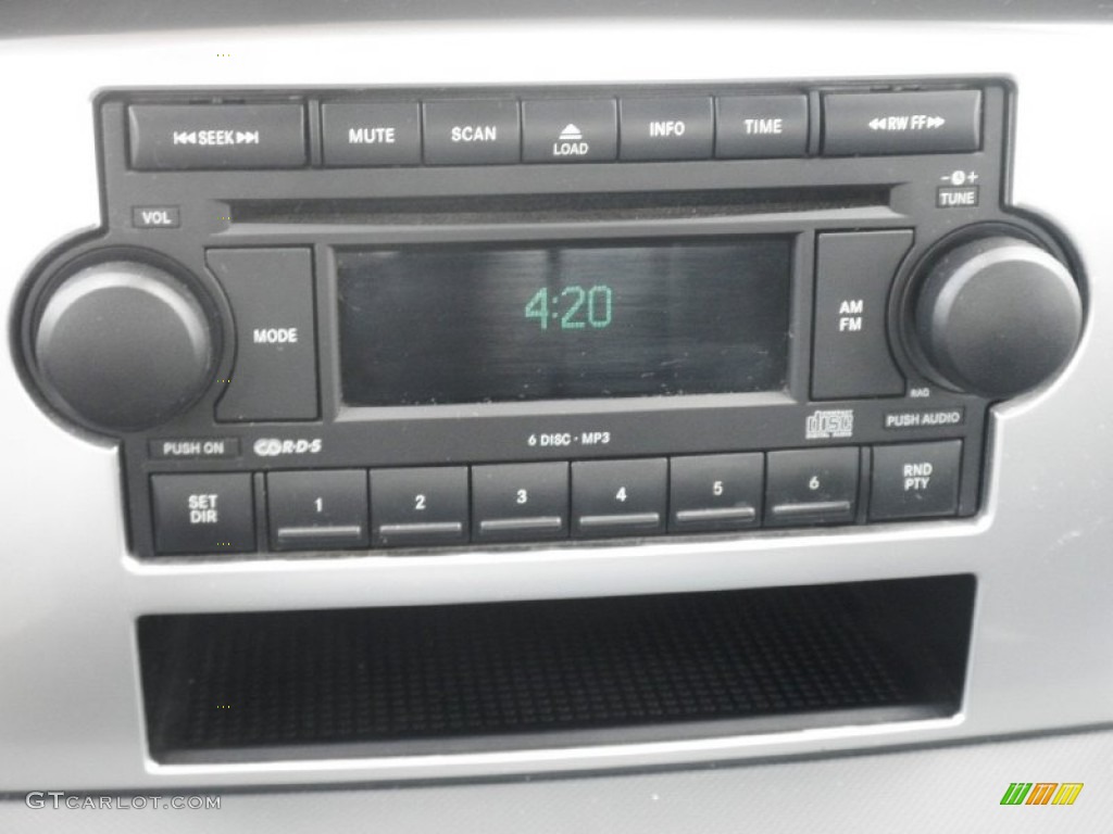 2009 Dodge Ram 2500 SXT Quad Cab Audio System Photo #82295000