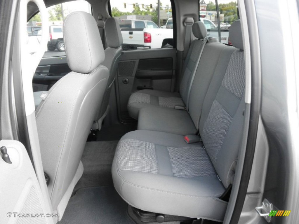 2009 Dodge Ram 2500 SXT Quad Cab Rear Seat Photo #82295288