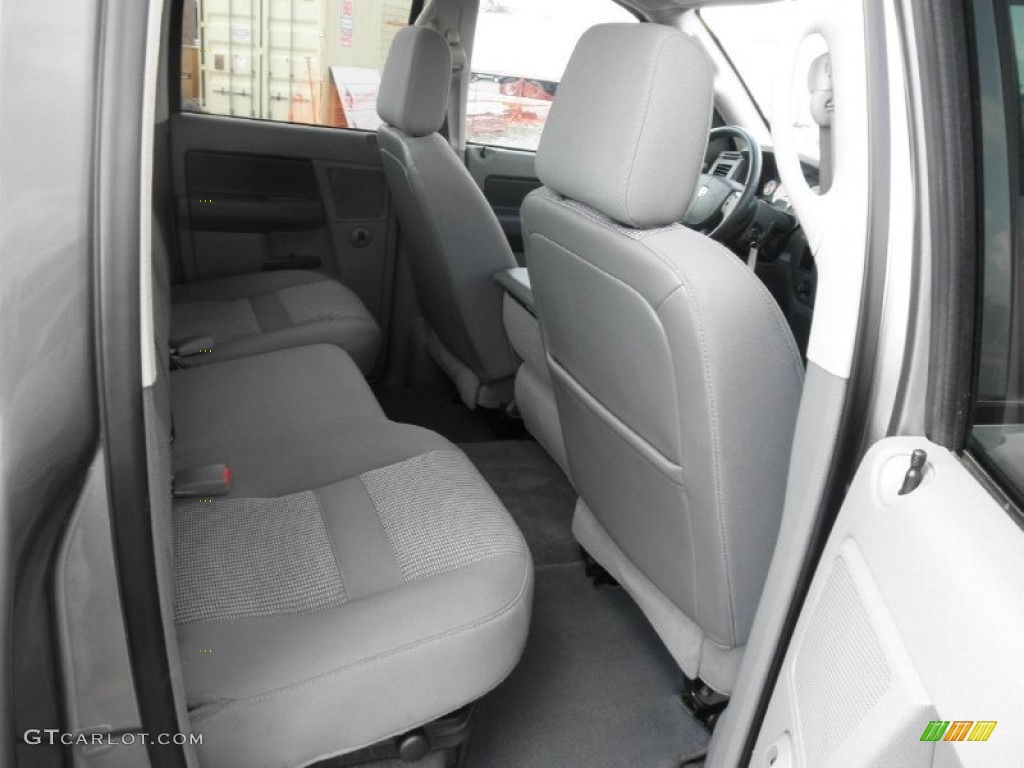 2009 Dodge Ram 2500 SXT Quad Cab Rear Seat Photo #82295471