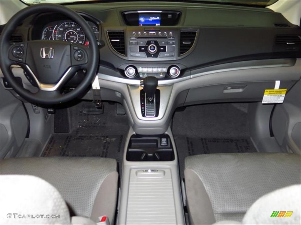 2013 CR-V EX AWD - Polished Metal Metallic / Gray photo #4