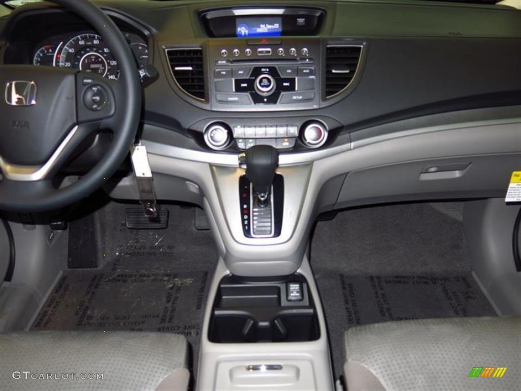 2013 CR-V EX AWD - Polished Metal Metallic / Gray photo #6