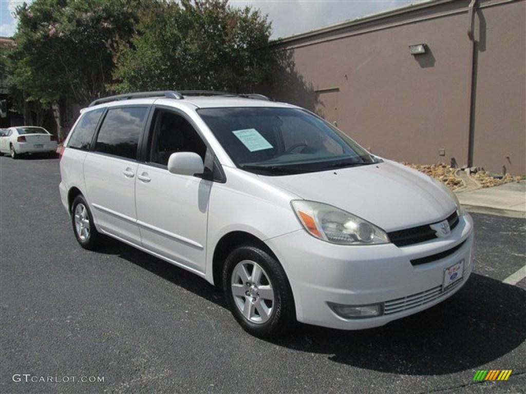 2005 Sienna XLE - Natural White / Stone photo #1