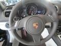 Platinum Grey 2014 Porsche Cayman Standard Cayman Model Steering Wheel