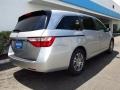 2013 Alabaster Silver Metallic Honda Odyssey EX-L  photo #3