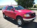 2002 Bright Red Ford F150 Lariat SuperCrew 4x4  photo #41