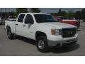 2008 Summit White GMC Sierra 2500HD SLE Crew Cab 4x4  photo #1