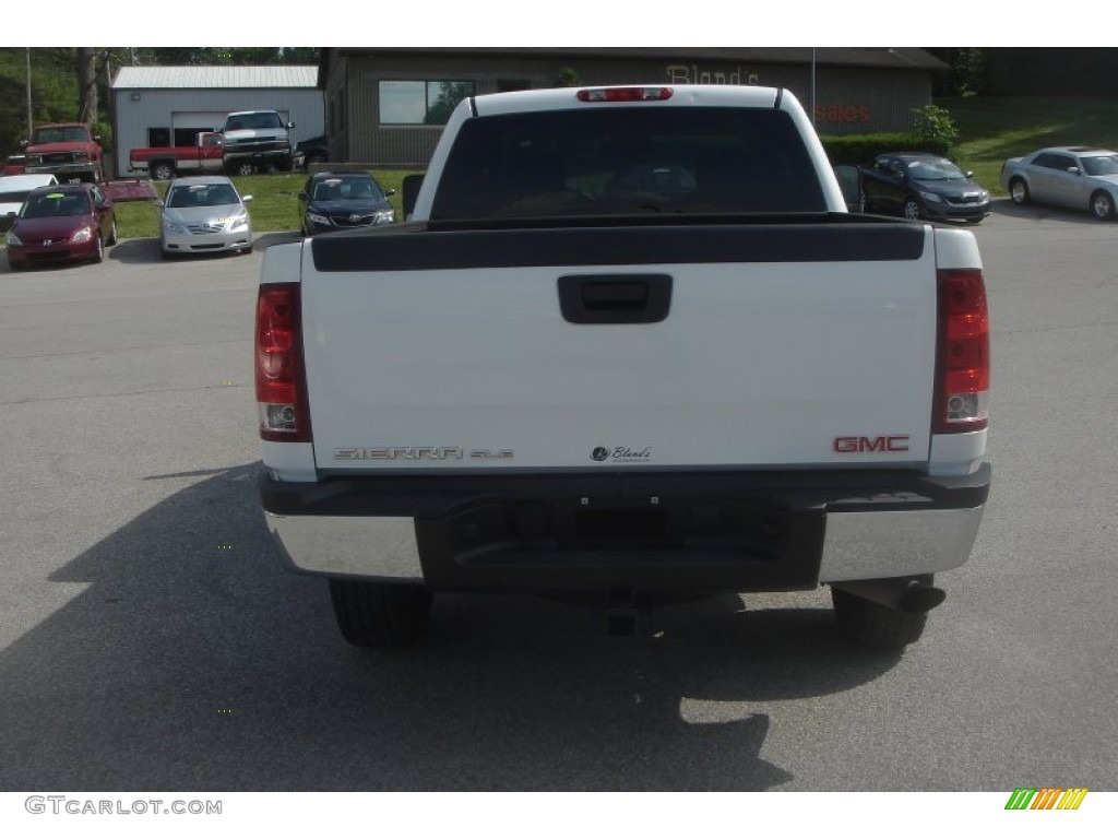 2008 Sierra 2500HD SLE Crew Cab 4x4 - Summit White / Ebony photo #3