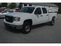 2008 Summit White GMC Sierra 2500HD SLE Crew Cab 4x4  photo #23