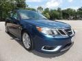 2008 Fusion Blue Metallic Saab 9-3 Aero Sport Sedan  photo #7