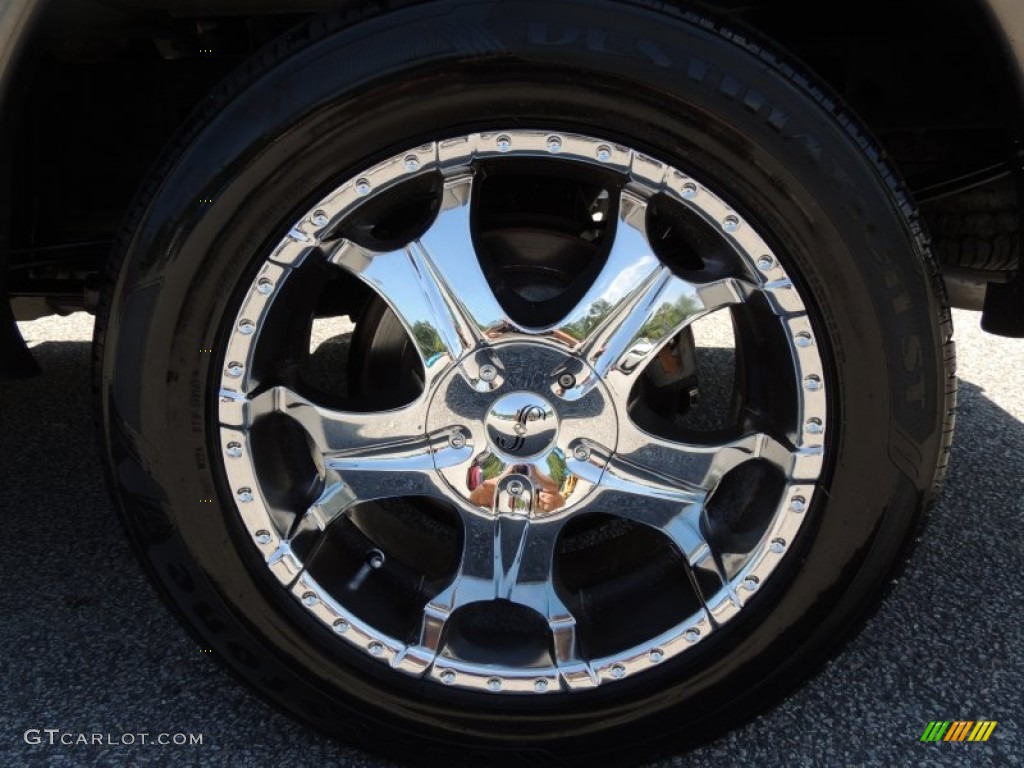 2002 Ford F150 Lariat SuperCab Custom Wheels Photo #82301405