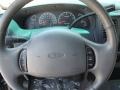 Dark Graphite 2002 Ford F150 Lariat SuperCab Steering Wheel