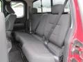 2010 Nissan Titan Charcoal Interior Rear Seat Photo