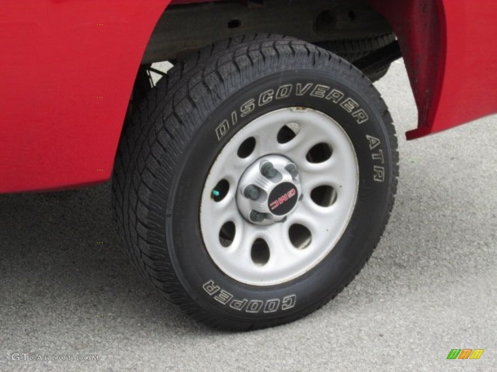 2008 Sierra 1500 Work Truck Regular Cab - Fire Red / Dark Titanium photo #3