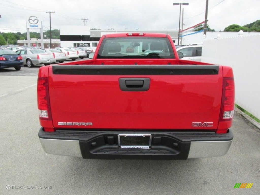 2008 Sierra 1500 Work Truck Regular Cab - Fire Red / Dark Titanium photo #7