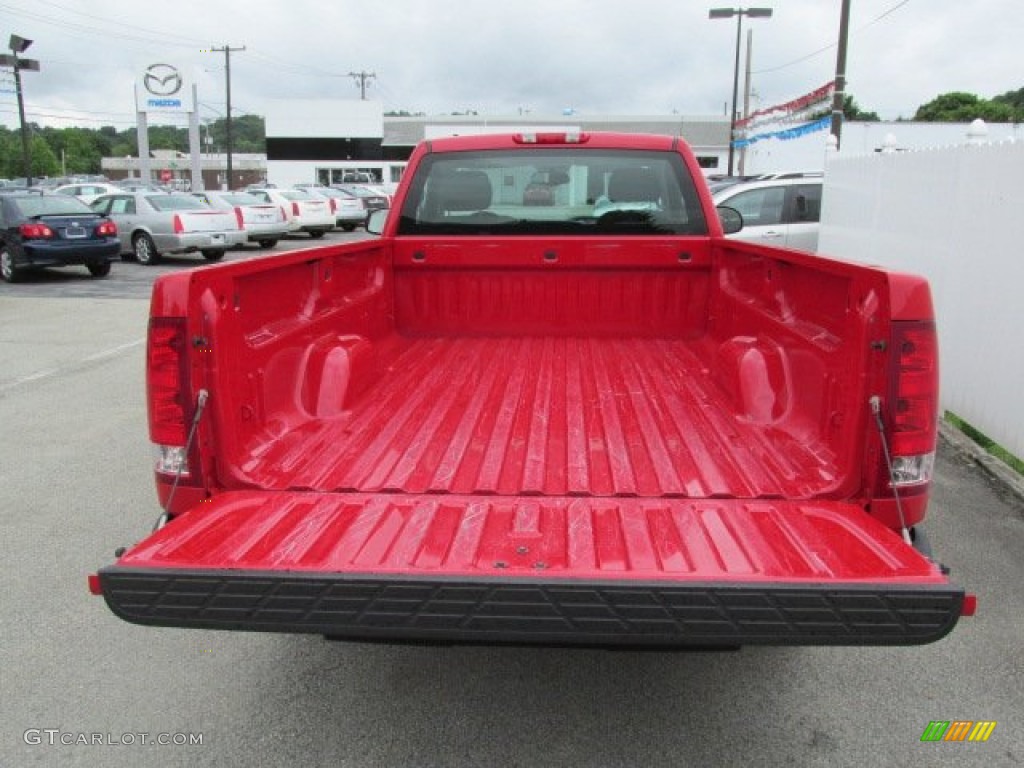 2008 Sierra 1500 Work Truck Regular Cab - Fire Red / Dark Titanium photo #9