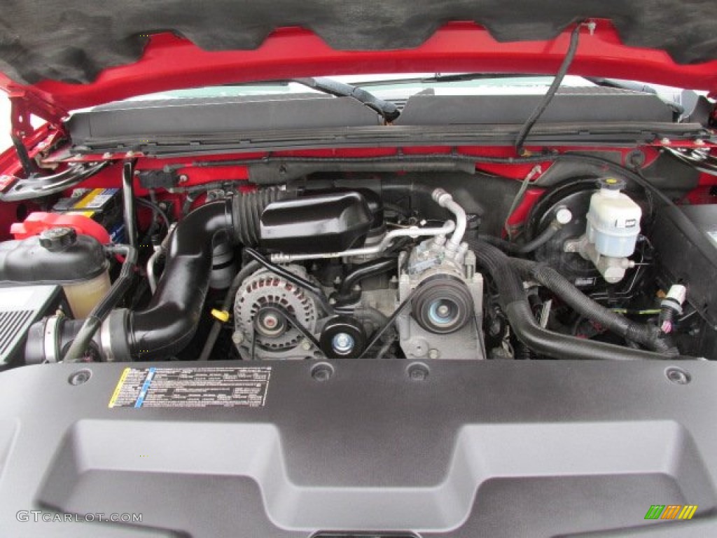 2008 Sierra 1500 Work Truck Regular Cab - Fire Red / Dark Titanium photo #11