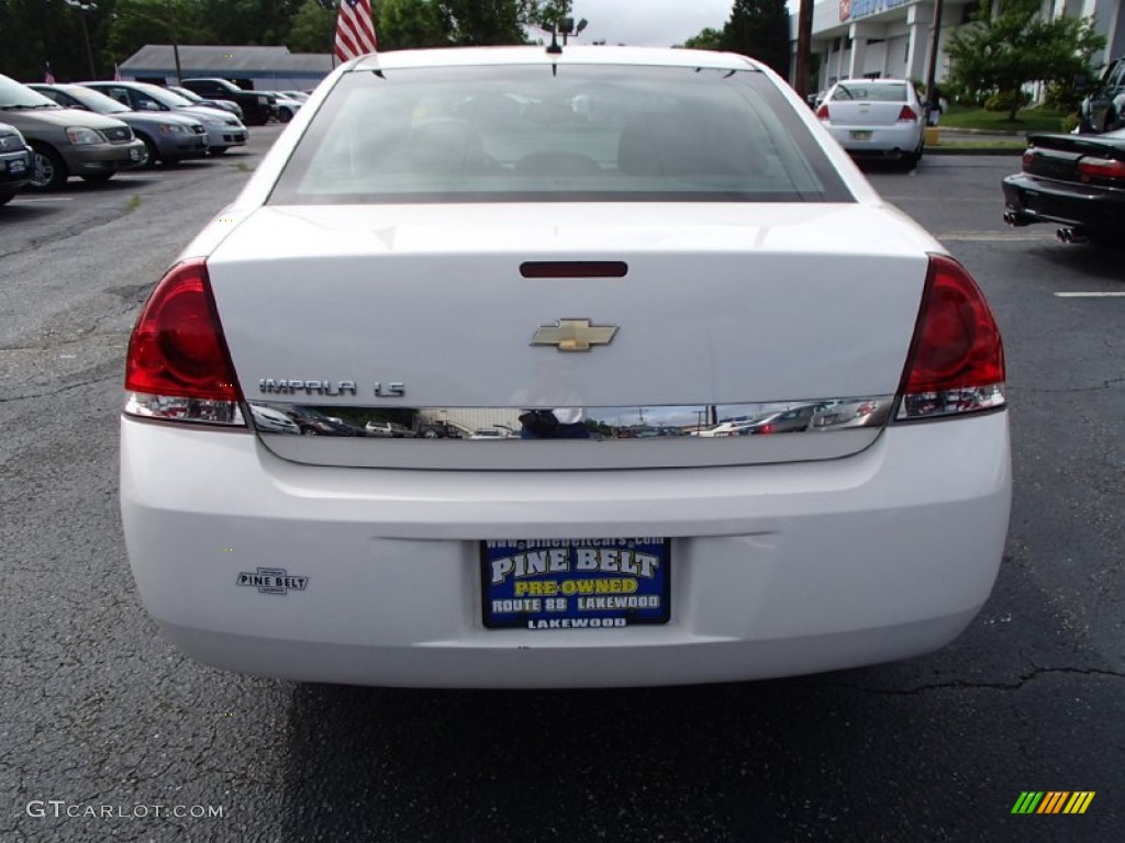 2009 Impala LS - White / Ebony photo #6