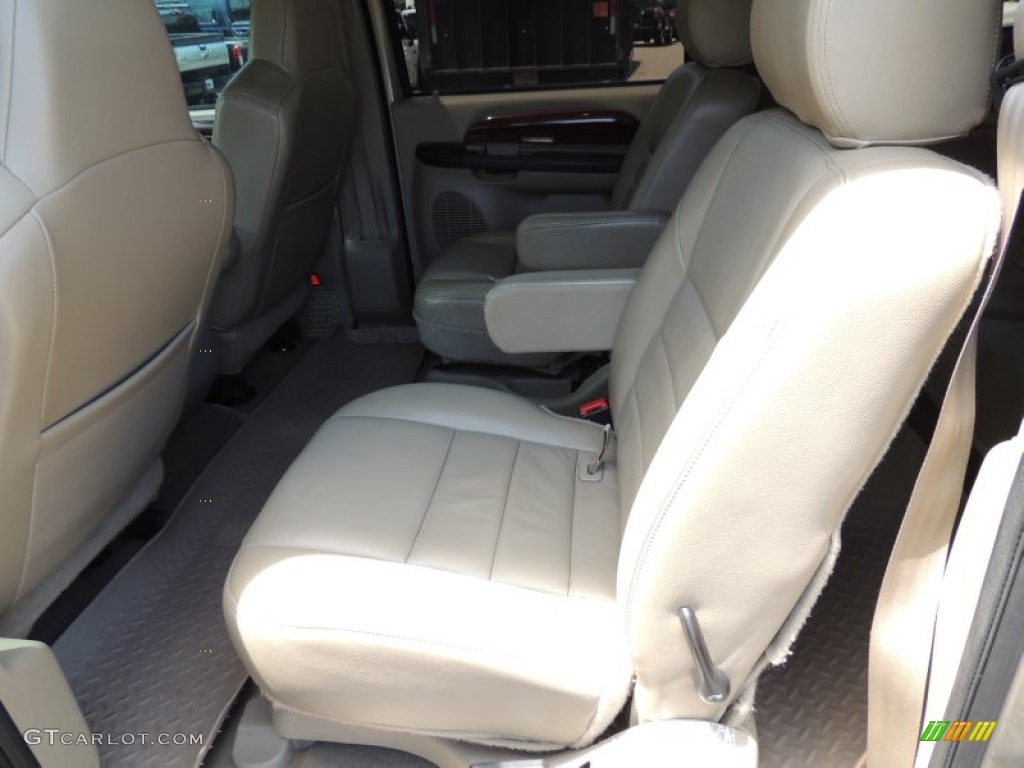2005 Ford Excursion Limited 4X4 Rear Seat Photo #82302242