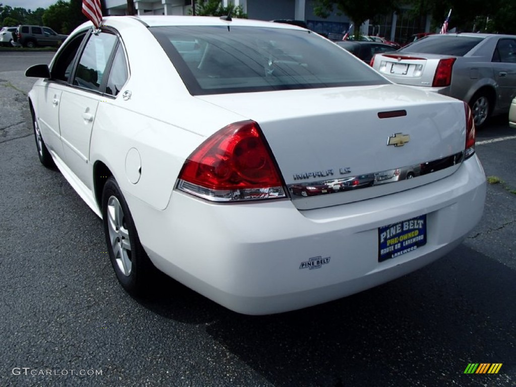 2009 Impala LS - White / Ebony photo #7