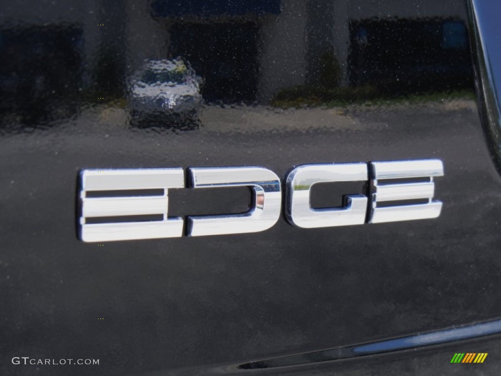 2013 Edge SE EcoBoost - Tuxedo Black Metallic / Medium Light Stone photo #4