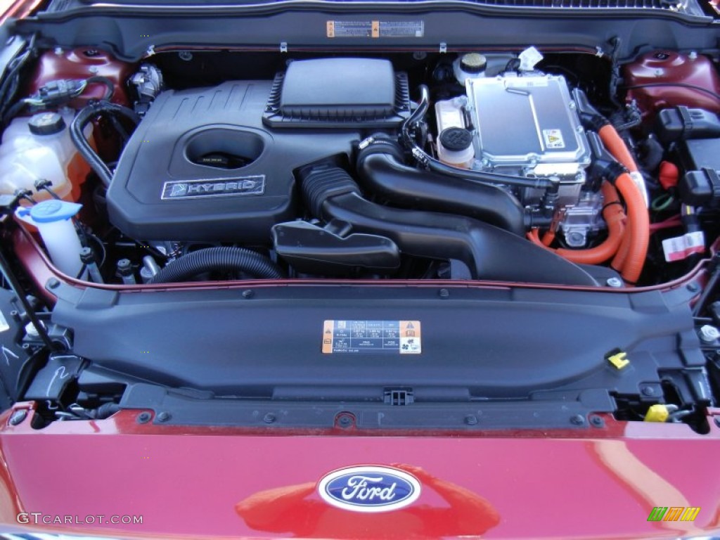 2013 Ford Fusion Hybrid Titanium 2.0 Liter Atkinson-Cycle DOHC 16-Valve 4 Cylinder Gasoline/Electric Hybrid Engine Photo #82302886
