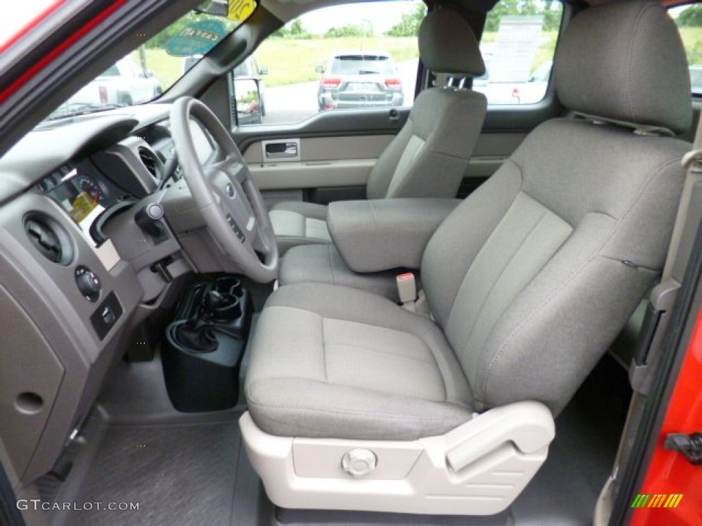 2010 Ford F150 STX SuperCab 4x4 Front Seat Photo #82302932