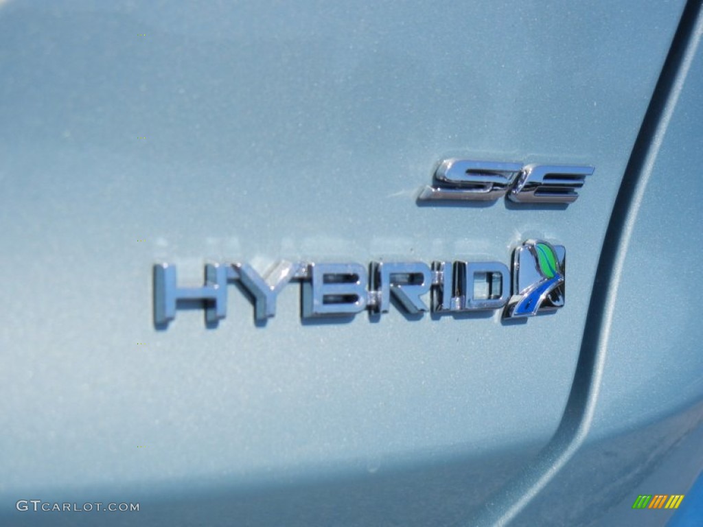 2013 Fusion Hybrid SE - Ice Storm Metallic / Charcoal Black photo #5