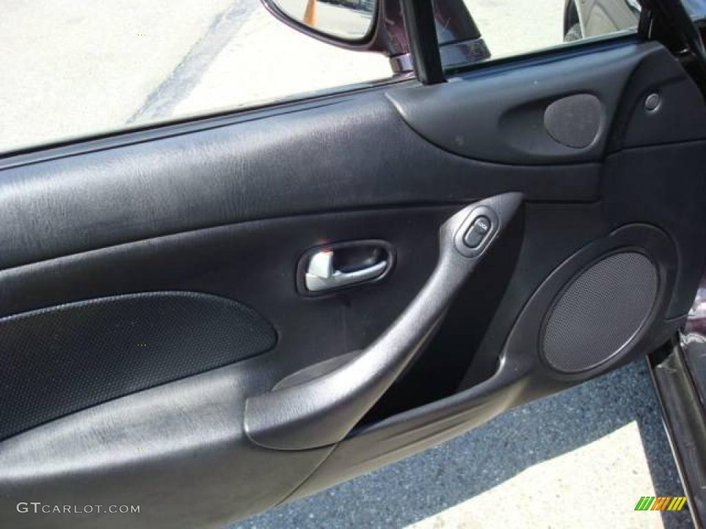 2004 MX-5 Miata Roadster - Black Cherry Mica / Black photo #12