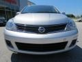 2010 Brilliant Silver Metallic Nissan Versa 1.8 S Hatchback  photo #8