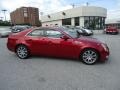 2008 Crystal Red Cadillac CTS Sedan  photo #5