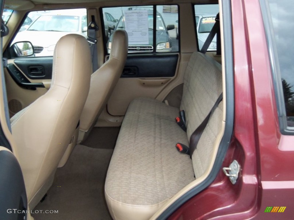 2000 Jeep Cherokee Sport 4x4 Rear Seat Photos