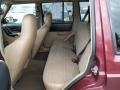 2000 Jeep Cherokee Camel Beige Interior Rear Seat Photo