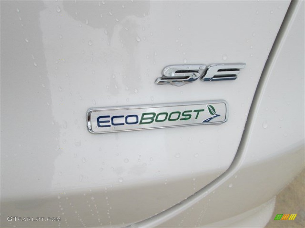 2013 Fusion SE 1.6 EcoBoost - White Platinum Metallic Tri-coat / Dune photo #30