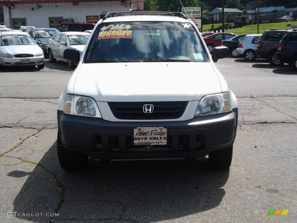 1999 CR-V LX 4WD - Taffeta White / Charcoal photo #1
