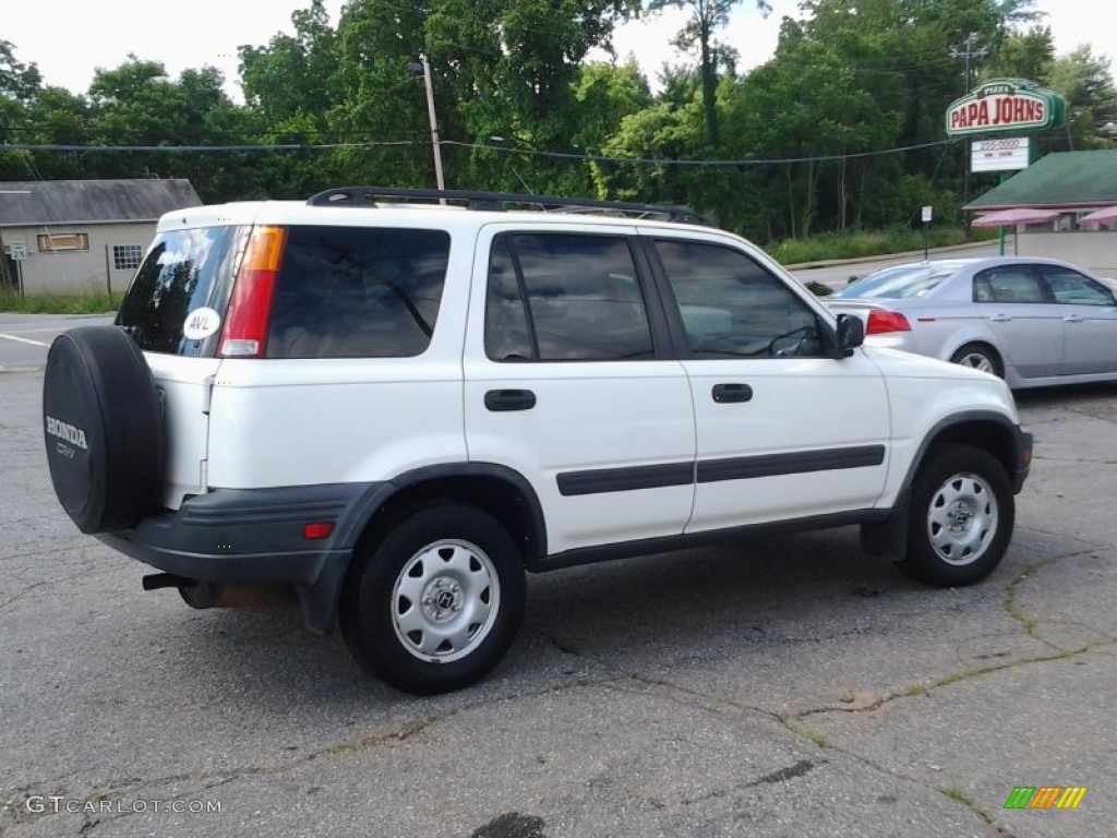 1999 CR-V LX 4WD - Taffeta White / Charcoal photo #3