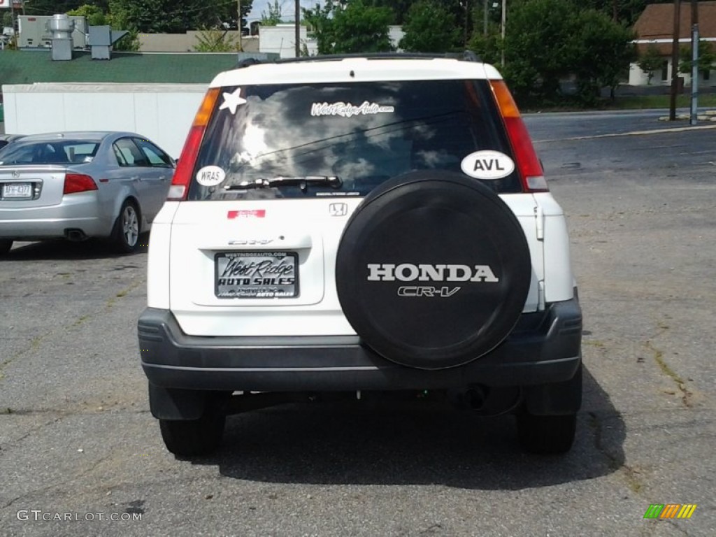 1999 CR-V LX 4WD - Taffeta White / Charcoal photo #4