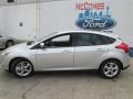 2013 Ingot Silver Ford Focus SE Hatchback  photo #2