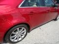 2008 Crystal Red Cadillac CTS Sedan  photo #46