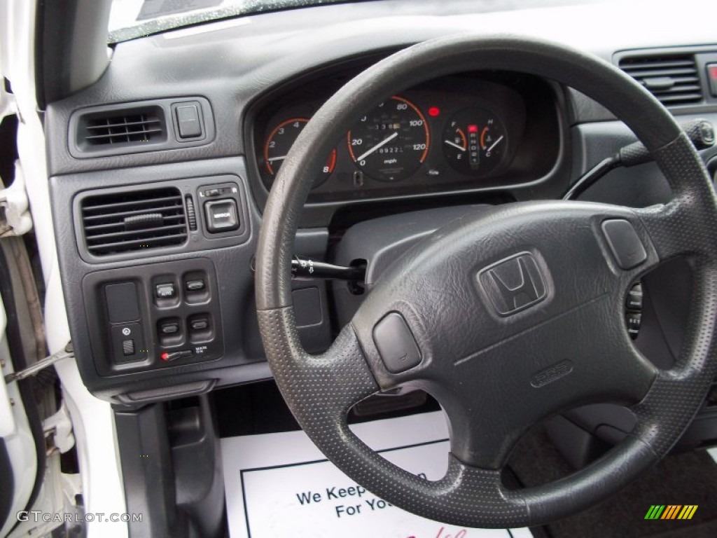 1999 CR-V EX 4WD - Taffeta White / Charcoal photo #8