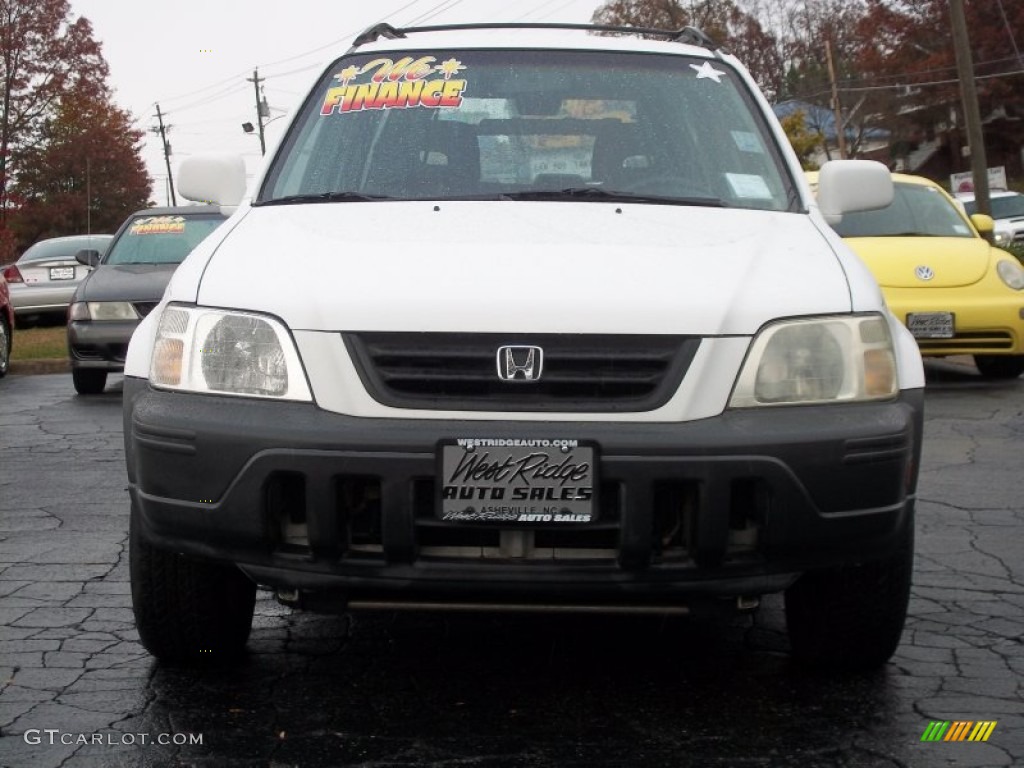 1999 CR-V EX 4WD - Taffeta White / Charcoal photo #11