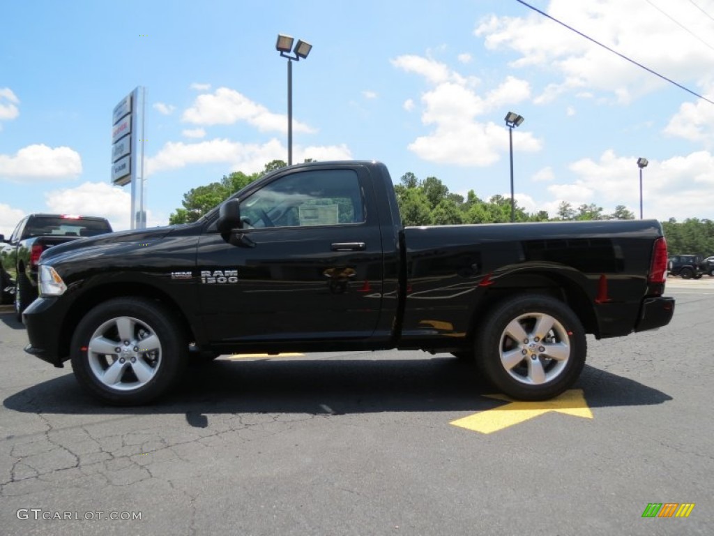 Black 2013 Ram 1500 Express Regular Cab Exterior Photo #82305338
