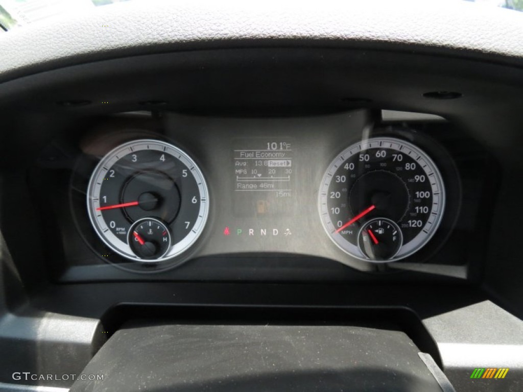 2013 Ram 1500 Express Regular Cab Gauges Photos