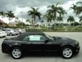 Black 2013 Ford Mustang V6 Convertible Exterior