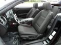 Front Seat of 2013 Mustang V6 Convertible