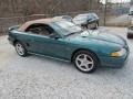 1998 Pacific Green Metallic Ford Mustang GT Convertible  photo #2